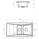 astini-xeron-15-bowl-black-smc-synthetic-reversible-kitchen-sink--waste-