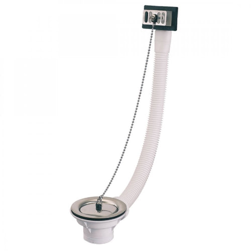 Villeroy & Boch Chrome Kitchen Sink Plug & Chain Waste Kit 94960061