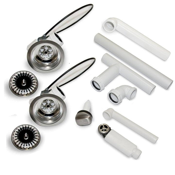 villeroy--boch-chrome-kitchen-sink-pop-up-basket-strainer-waste-kit-with-turn-lever-