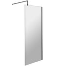 hudson-reed-black-wetroom-shower-screen--support-bar-700mm-wrsbp70-
