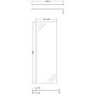 hudson-reed-black-wetroom-shower-screen--support-bar-700mm-wrsbp70-