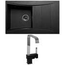 astini-xeron-10-bowl-black-smc-synthetic-reversible-kitchen-sink-waste--tap-xeron100black5ecb-