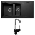 astini-xeron-15-bowl-black-smc-synthetic-reversible-kitchen-sink-waste--tap-
