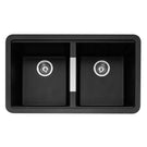 caple-leesti-20-bowl-anthracite-black-granite-undermount-kitchen-sink--waste-