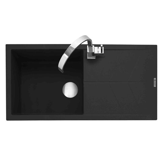 caple-sotera-100-10-bowl-anthracite-black-granite-kitchen-sink--waste-