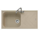 caple-veis-100-10-bowl-desert-sand-granite-kitchen-sink--waste-