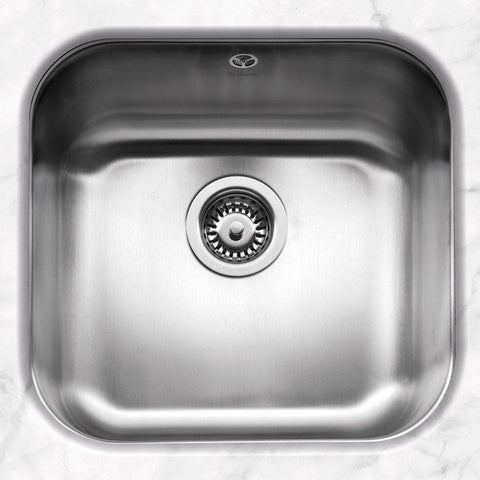 Caple Form 12 1.0 Bowl Satin Stainless Steel Kitchen Sink FORM42