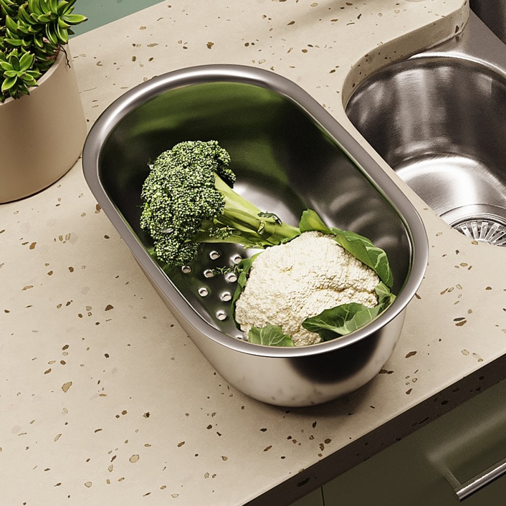 Astini Stainless Steel Kitchen Sink Colander AS208