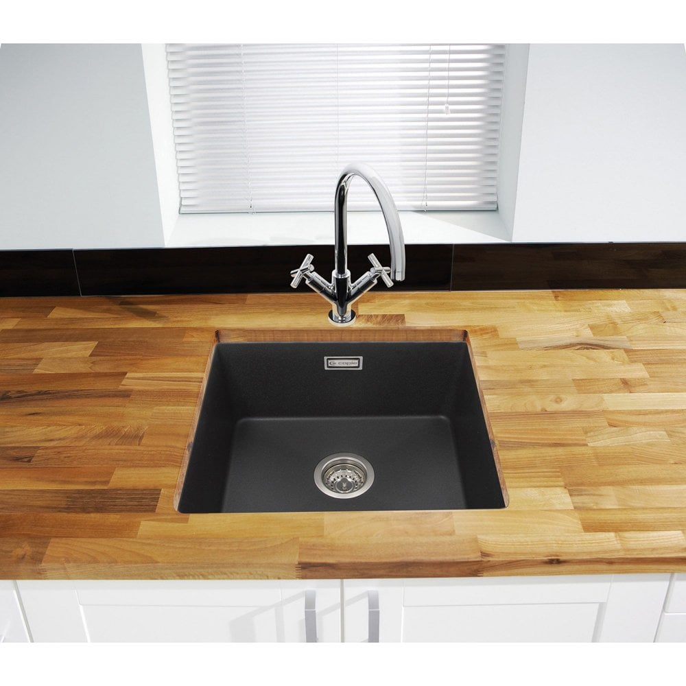 Caple Kontro Chrome Twin Handle Kitchen Sink Mixer Tap KON3/CH