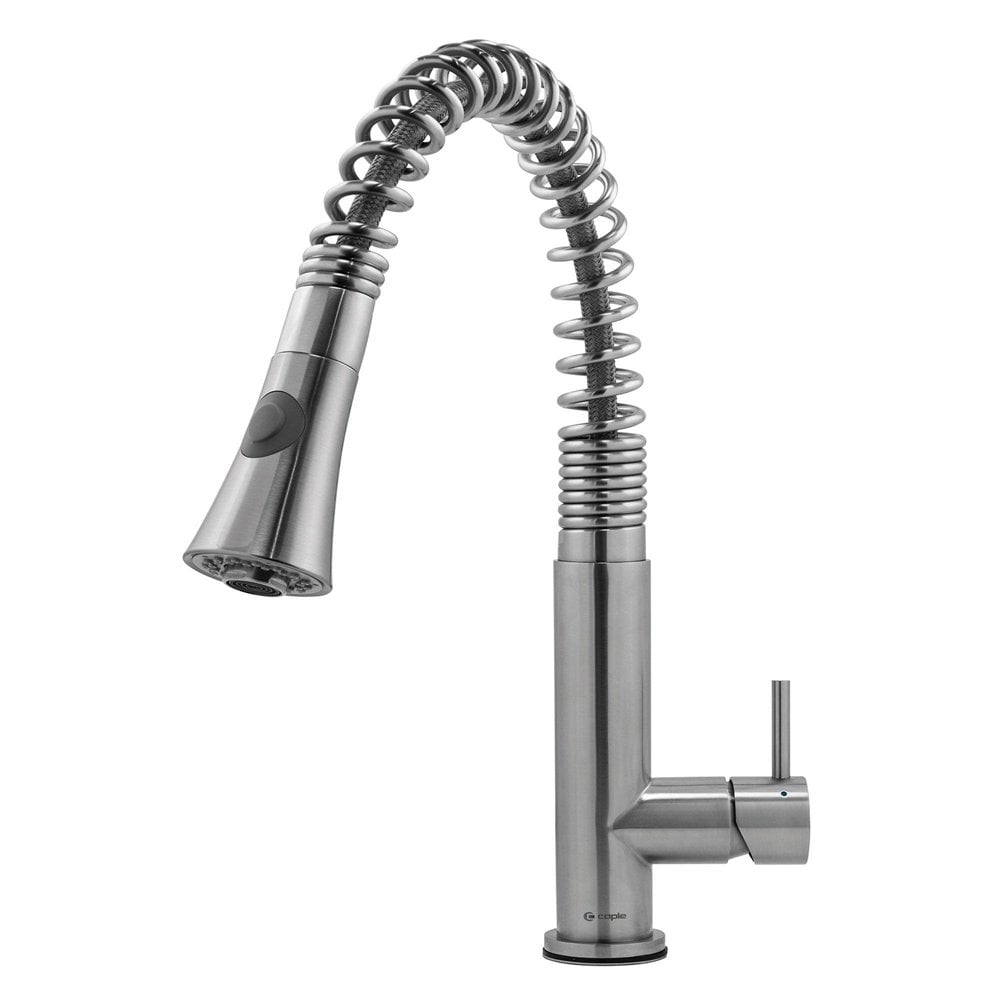 Caple Spiro Spray Solid Stainless Steel Pullout Spout Kitchen Sink Mixer Tap SPI2/SS