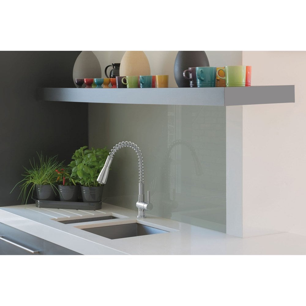 Caple Spiro Spray Solid Stainless Steel Pullout Spout Kitchen Sink Mixer Tap SPI2/SS