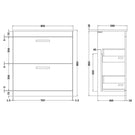 nuie-athena-gloss-grey-800mm-floor-standing-2-drawer-cabinet--worktop---ath079w-