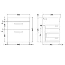 nuie-athena-gloss-grey-mist-500mm-wall-hung-2-drawer-cabinet--worktop---ath105w-