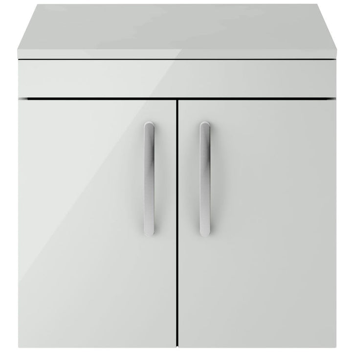 nuie-athena-gloss-grey-mist-600mm-wall-hung-2-door-cabinet--worktop---ath111w-