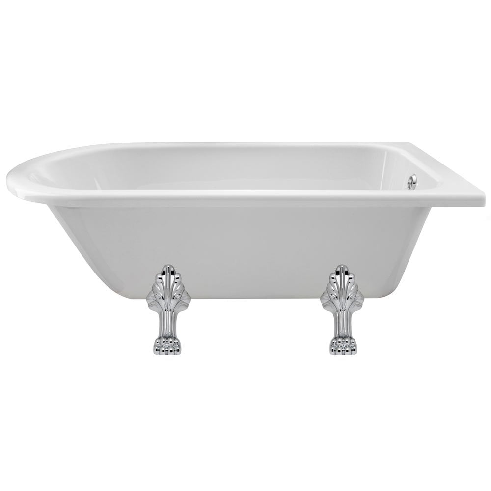 Hudson Reed Winterburn 1500mm Freestanding Shower Bath & Pride Leg Set
