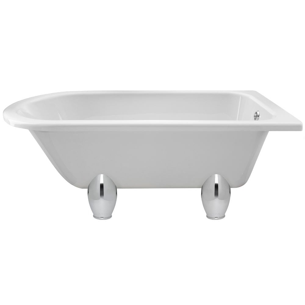 Hudson Reed Winterburn 1500mm Freestanding Shower Bath & Deacon Leg Set