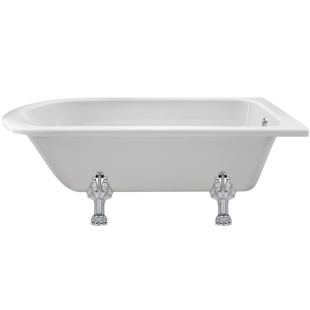 Hudson Reed Winterburn 1700mm Freestanding Shower Bath & Pride Leg Set
