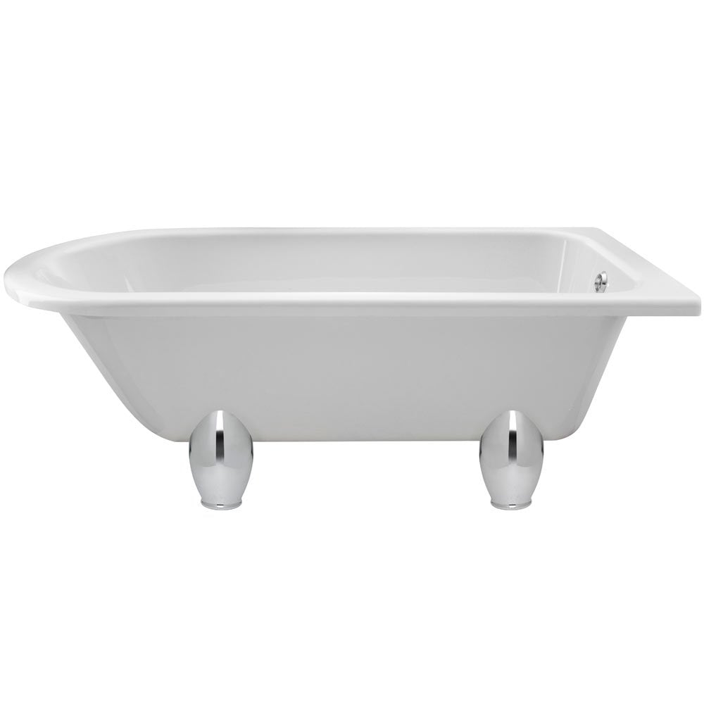 Hudson Reed Winterburn 1700mm Freestanding Shower Bath & Deacon Leg Set