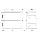 hudson-reed-fusion-gloss-grey-500mm-mist-wall-hung-2-drawer-vanity-unit--basin---cbi441-