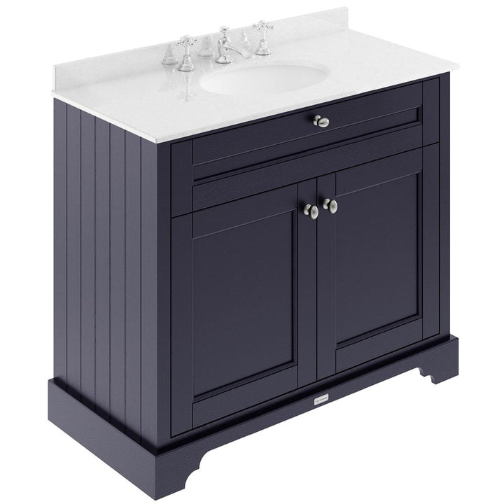 hudson-reed-old-london-twilight-blue-1000mm-white-marble--3th-basin-vanity---lof380-