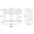 hudson-reed-old-london-timeless-sand-1000mm-floor-standing-vanity-unit--3th-basin---lof437-