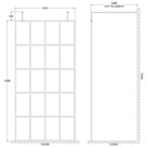hudson-reed-black-frame-wetroom-shower-screen-with-support-arm--feet-1000x1950x8mm---bfaf10-