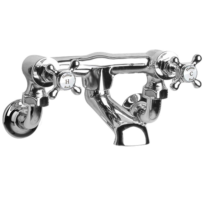 hudson-reed-topaz-white-cross-handle-wall-mounted-bath-filler-tap---bc303hxwm-