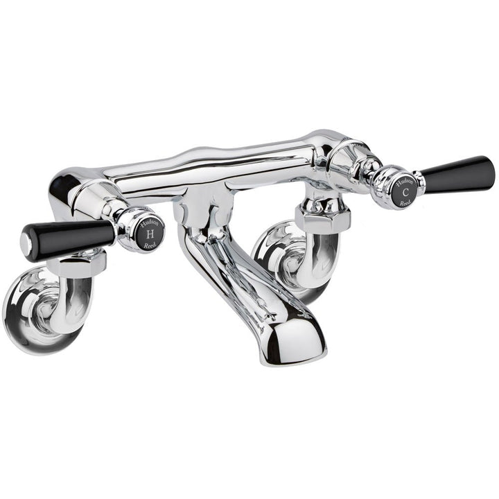 hudson-reed-topaz-black-twin-lever-wall-mounted-bath-filler-tap---bc403dlwm-