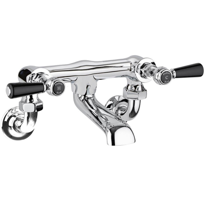 hudson-reed-topaz-black-twin-lever-wall-mounted-bath-filler-tap---bc403hlwm-