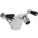 hudson-reed-topaz-black-twin-lever-bidet-mixer-tap-with-waste---bc406dl-