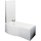 nuie-curved-b-shape-1500mm-shower-bath-lh-fixed-screen--white-panel-