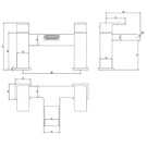 deva-sparkle-chrome-bath-filler--basin-taps-pack-set-