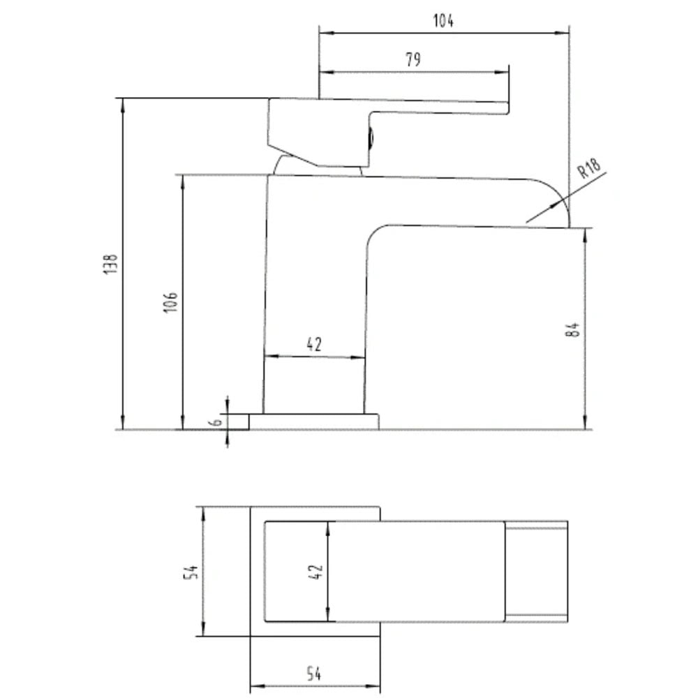 Deva Sparkle Chrome Bath Shower Mixer & Basin Taps Pack Set