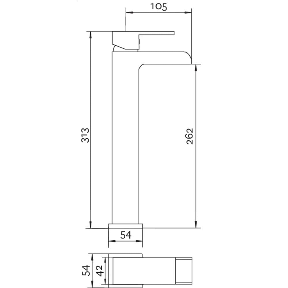 Deva Sparkle Chrome Bath Filler & Basin Taps Pack Set