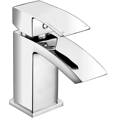 Deva Swoop Chrome  Single Lever MK2 Mini Mono Basin Tap SWO2313