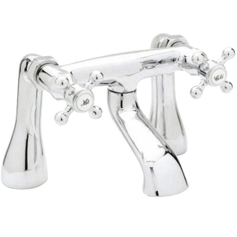 Deva Tudor Pillar Mounted Bath Filler Tap TUD08 with Classic Design and Quality Finish