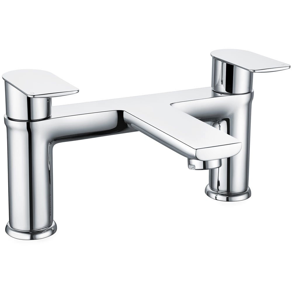 Deva Zonos Chrome Bath Filler & Basin Taps Pack Set