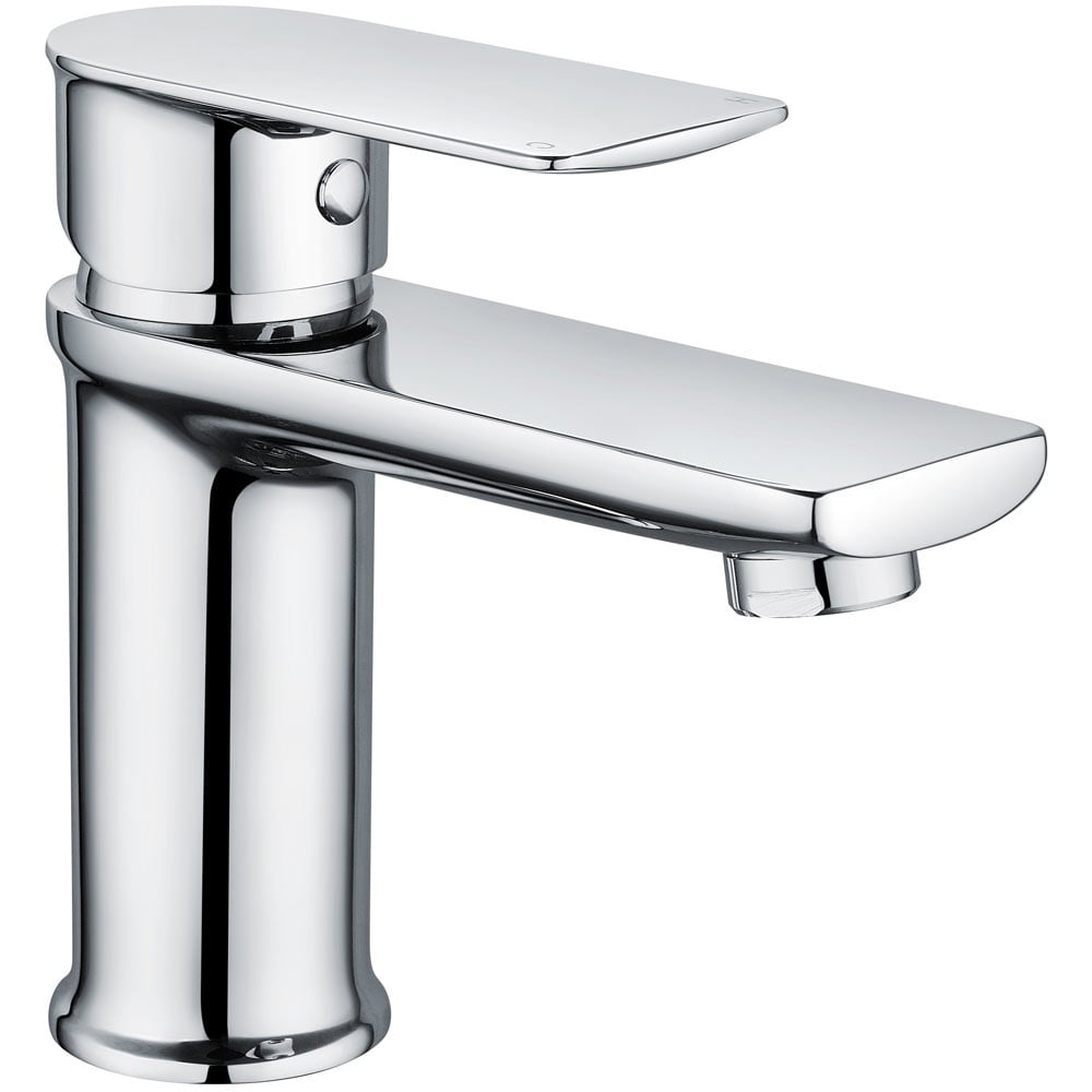 Deva Zonos Chrome Bath Shower & Basin Mixer Taps Pack Set