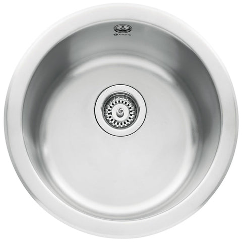 Caple Form 450 1.0 Bowl Satin Stainless Steel Kitchen Sink BI45