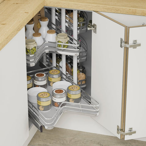 Caple Deluxe Superior Pull-Out Carousel System ISPOC900A