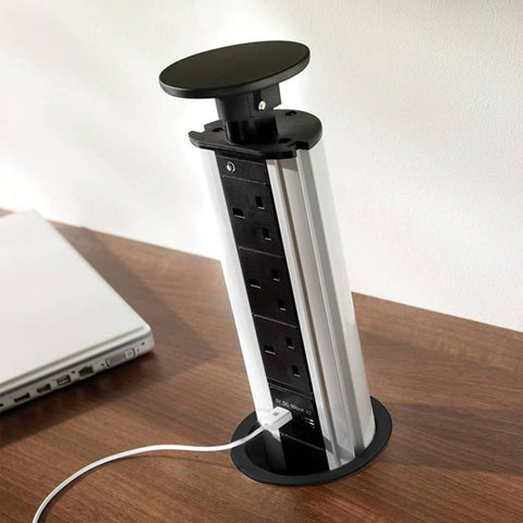 Caple Vertical Power Module Aluminium POW4AL