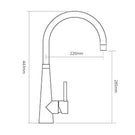caple-ridley-solid-stainless-steel-single-lever-kitchen-sink-mixer-tap-ridss-