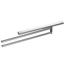 caple-slide-out-two-arms-aluminium-kitchen-cabinet-towel-rail-tr2a-