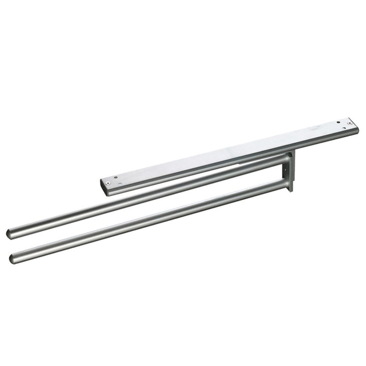 caple-slide-out-two-arms-aluminium-kitchen-cabinet-towel-rail-tr2a-