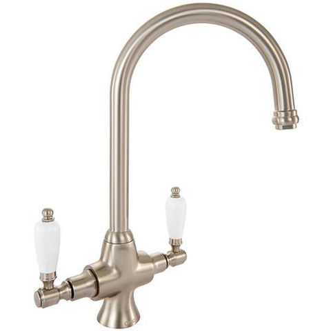 Deva Georgian Twin Lever Kitchen Sink Mixer Tap SM056 Series