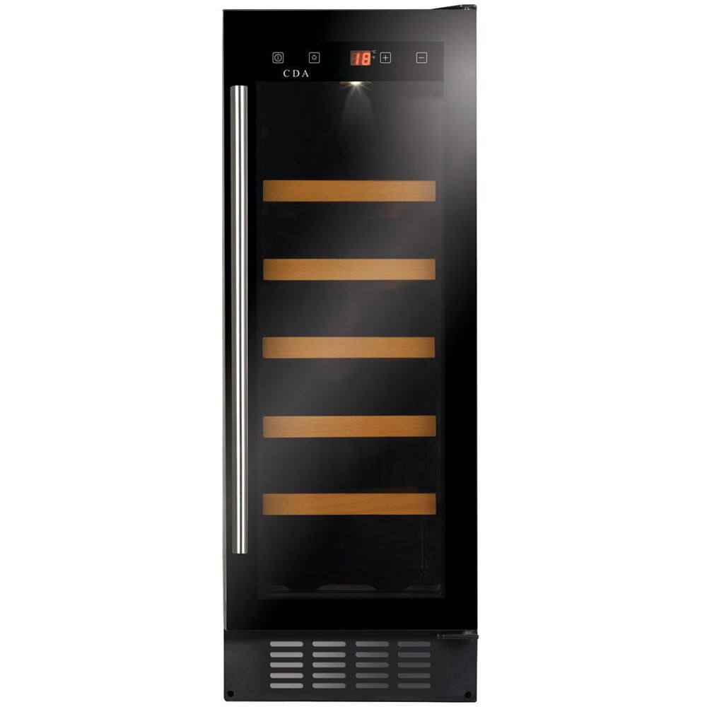 cda-300mm-freestanding-under-counter-wine-cooler-black-glass-fwc304bl-