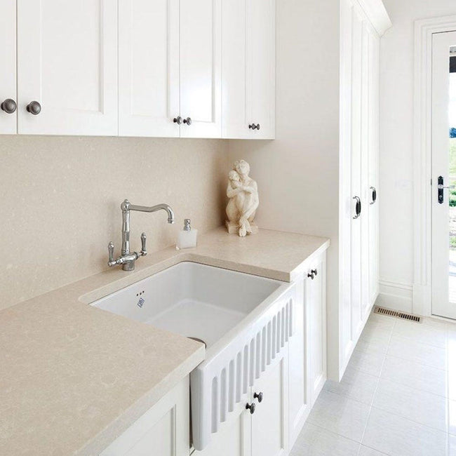 Traditional Sit On Kitchen Sinks