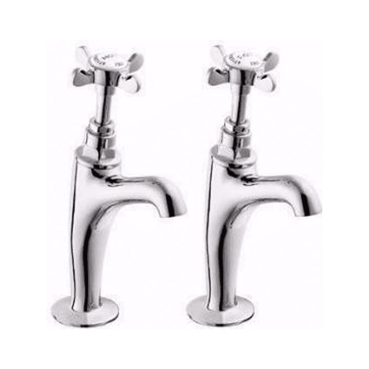 deva-coronation-bs1010-chrome-high-neck-kitchen-sink-pillar-taps-cr27a-