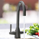 caple-avel-brushed-gunmetal-black-dual-lever-kitchen-sink-mixer-tap-ave2gm-