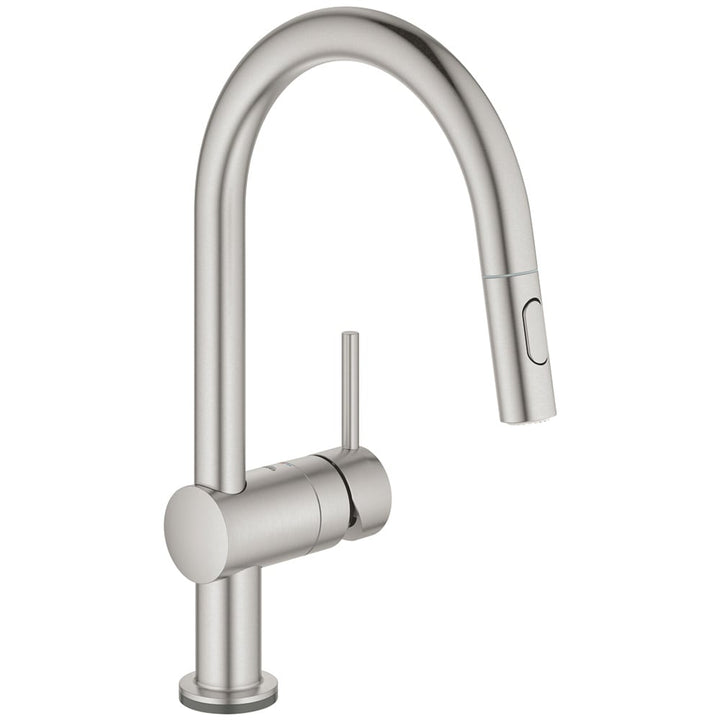 grohe-minta-touch-electronic-supersteel-pullout-kitchne-sink-mixer-tap-31358dc2-